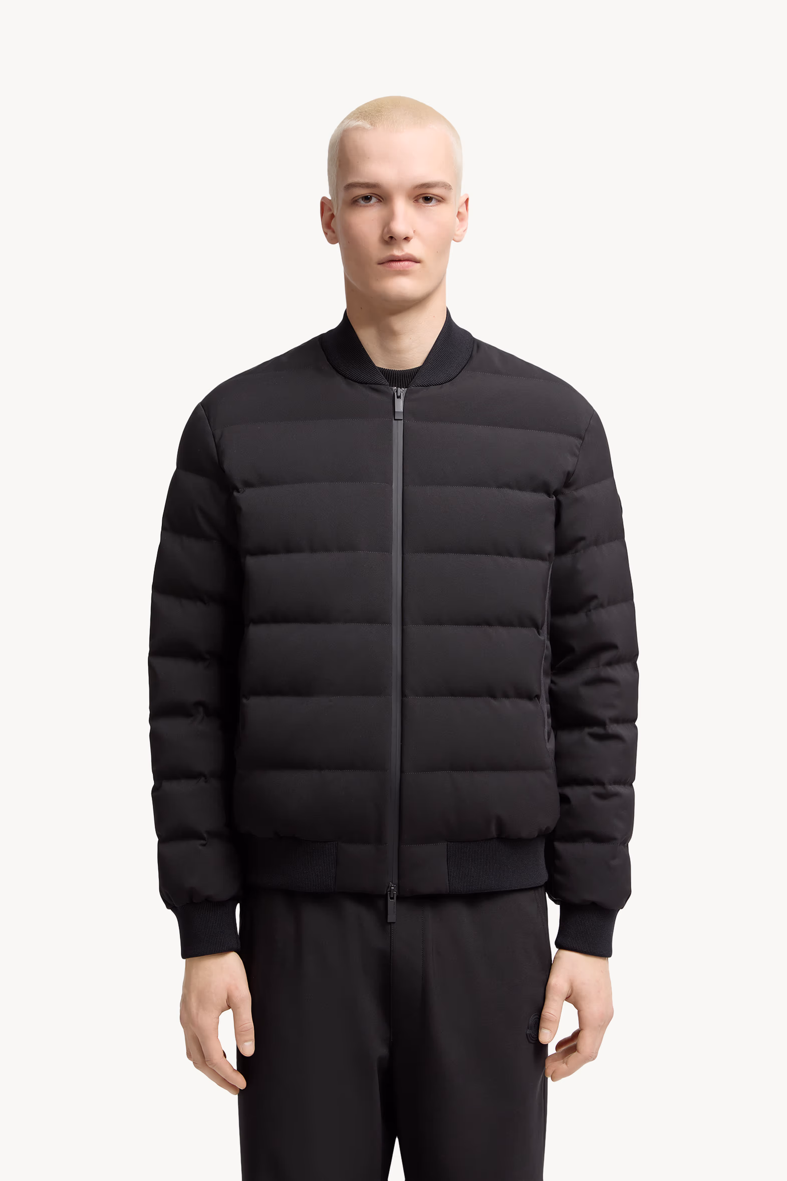 Cirer Down Bomber Jacket Men Black Moncler 3